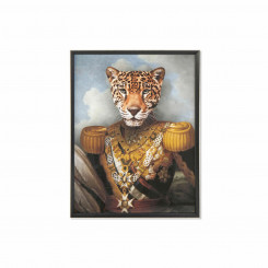 Картина DKD Home Decor Леопард (74 х 3 х 97 см)