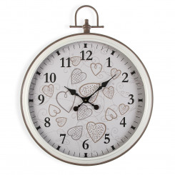 Настенные часы Versa Cosy Hearts Металл (5 х 73,5 х 60 см)