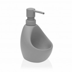 Дозатор для мыла Versa Grey Ceramic ABS (9,5 x 16,5 x 11 см)