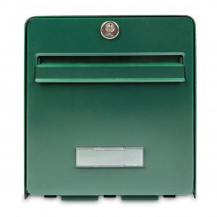 Letterbox Burg-Wachter Galvanised Steel Wall Green