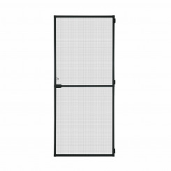 Противомоскитная штора Schellenberg Двери С рамой из стекловолокна Черный алюминий (100 x 210 см)