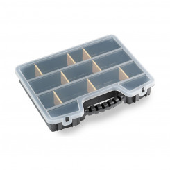 Box with drawers Terry Polypropylene with lid 16 Compartments (39.5 x 30.5 x 6 cm)