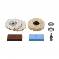 Polishing kit for skilled hands Wolfcraft 2179000 8 Pieces, parts