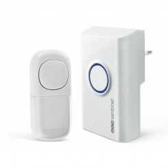 Wireless doorbell with button SCS SENTINEL OneBell 80 Eco 80 m