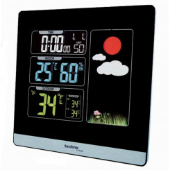 Multifunctional Weather Station Techno Line WS6448 Black