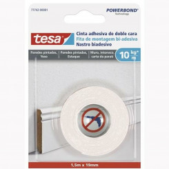 Double-sided adhesive tape TESA 19 mm 1.5 m White
