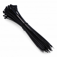 Нейлоновые кабельные стяжки EDM Black 450 x 8 мм (100 шт.)