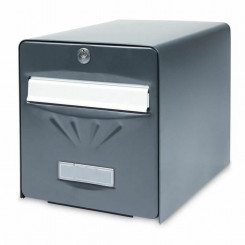 Letterbox Burg-Wachter Gray Anthracite gray Stainless steel Crystal Galvanized Steel 28 x 36.5 x 31 cm