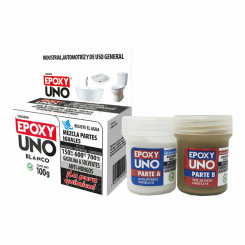 Двухкомпонентный эпоксидный клей Fusion Epoxy Black Label Unob98 Universal White 100 г