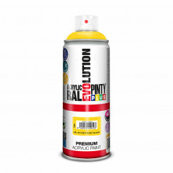 Spray paint Pintyplus Evolution RAL 1021 Sunny Yellow 400 ml Matt