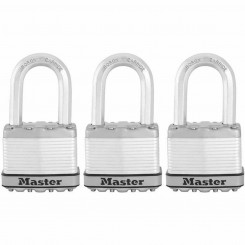 Padlock with key Master Lock (3 Units)