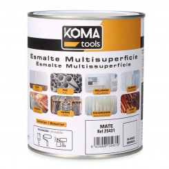 Acrylic enamel Koma Tools White Matt 750 ml