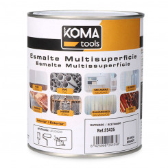 Acrylic enamel Koma Tools White Satin 750 ml