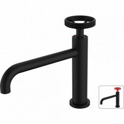 Single handle faucet Rousseau industrial Matte Black Metal