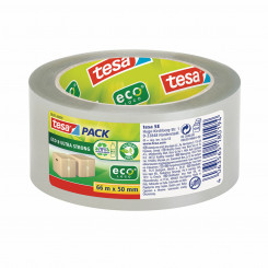 Adhesive tape TESA 66 m 50 mm Ecological No packaging Transparent Recycled plastic