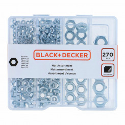 Set Nuts Black & Decker 270 Pieces, parts