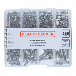 Screw set Black & Decker Torx 265 Pieces