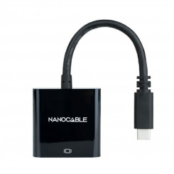 USB-C-HDMI Adapter NANOCABLE 10.16.4102-BK Must 4K Ultra HD (1 Ühikut)