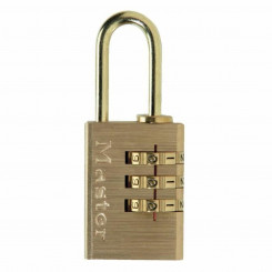 Code lock Master Lock Brass 3 numbers