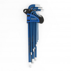 Hex keys Workpro Length 9 Pieces, parts