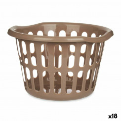 Basket Taupe polypropylene 27 L 40 x 25 x 40 cm (18 Units)