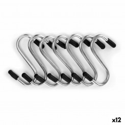 Крючок для подвешивания Комплект Silver Metal 4,7 см (12 шт.)