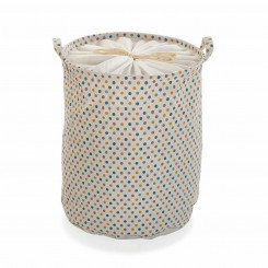 Laundry Basket Versa Springdots Polyester Fusion (38 x 48 x 38 cm)