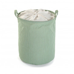 Laundry basket Versa Green 38 x 48 x 38 cm