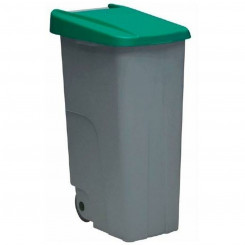 Waste bin Denox 110 L Green Plastic