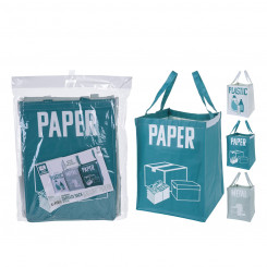 Мешки для мусора Бумага-Пластик-Металл Упаковка 3 шт.