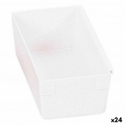 Многофункциональная коробка Модульная белая 15 x 8 x 5,3 см (24 шт.)