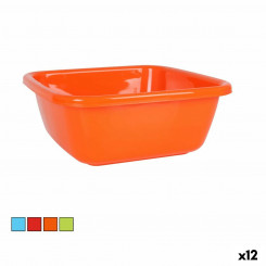 Dishwashing bowl Dem Colors 10 L 34 x 34 x 13.5 cm (12 Units)