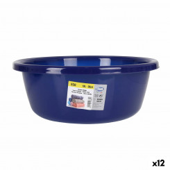 Dishwashing bowl Dem Eco Round Blue 10 L 37 x 37 x 14 cm (12 Units)