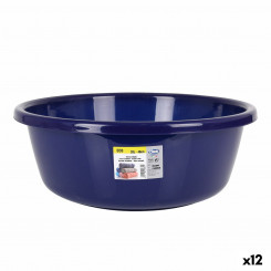 Dishwashing bowl Dem Eco Round Blue 20 L 47 x 47 x 16 cm (12 Units)