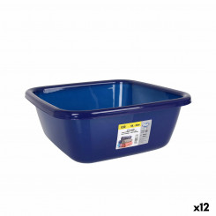 Чаша посудомоечная Dem Eco Blue 10 л Квадратная 34 х 34 х 13 см (12 шт.)