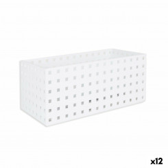 Drawer contents Organizer Confortime White 27.5 x 13.5 x 12.2 cm (12 Units)
