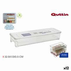 Multipurpose Organizer Quttin With Lid 32.5 x 10 x 5.5 cm