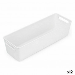 Универсальная корзина Confortime White 38 x 12,7 x 9,5 см (12 шт.)