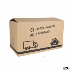 Cardboard moving box Confortime 65 x 40 x 40 cm Brown (20 Units)