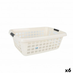 laundry basket Kety with handles 70 L (6 units)