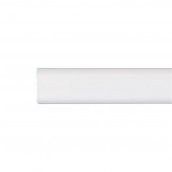 Wardrobe rail Stor Planet Cintacor White Oval 150 cm 15 x 25 mm