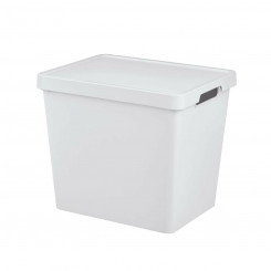 ящик для хранения с крышкой Tontarelli Maya White 23,9 л 36 x 28 x 31,1 см