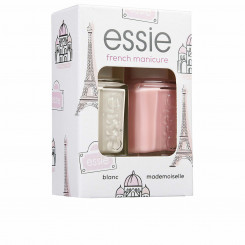 Prantsuse maniküüri komplekt Essie Essie Prantsuse maniküür Lote 2 tükki