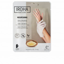 Hand Treatment Gloves Iroha Macadamia Argan 1 Piece