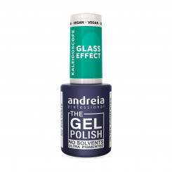 Лак для ногтей Andrea Glass Effect Зеленый 10,5 мл