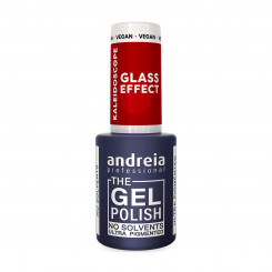 Nail polish Andreia Glass Effect Maroon 10,5 ml