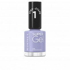лак для ногтей Rimmel London Super Gel № 028 Фиолетовая дымка 12 мл