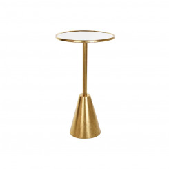 Side table DKD Home Decor Mirror Golden Metal (40 x 40 x 72 cm)