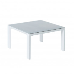 Centre Table Thais 70 x 70 x 41 cm Aluminium White