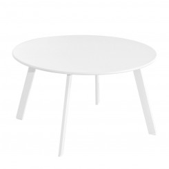Приставной столик Marzia Steel White 70 x 70 x 40 см